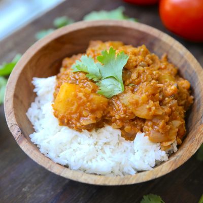 Red Lentils Dahl