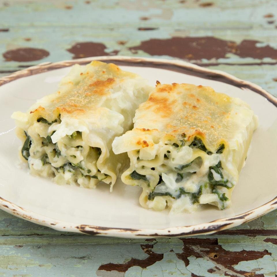 Pesto Lasagna Rolls