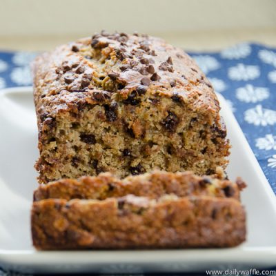 Oatmeal and Chocolate Chip Cake